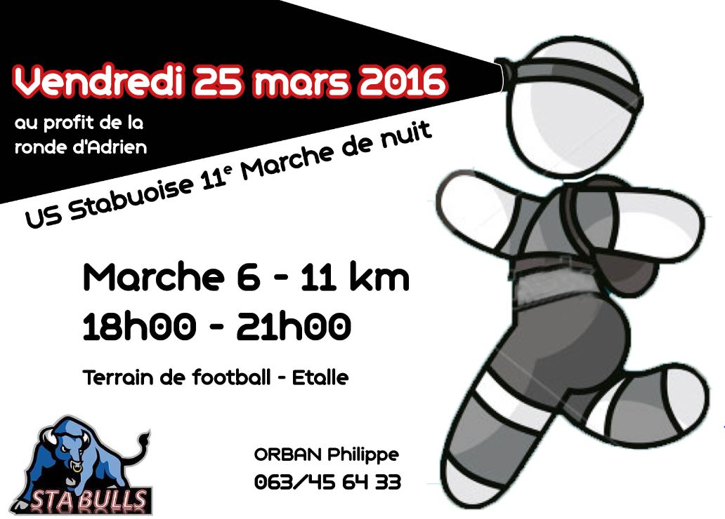 Marche foot etalle adrien 2016